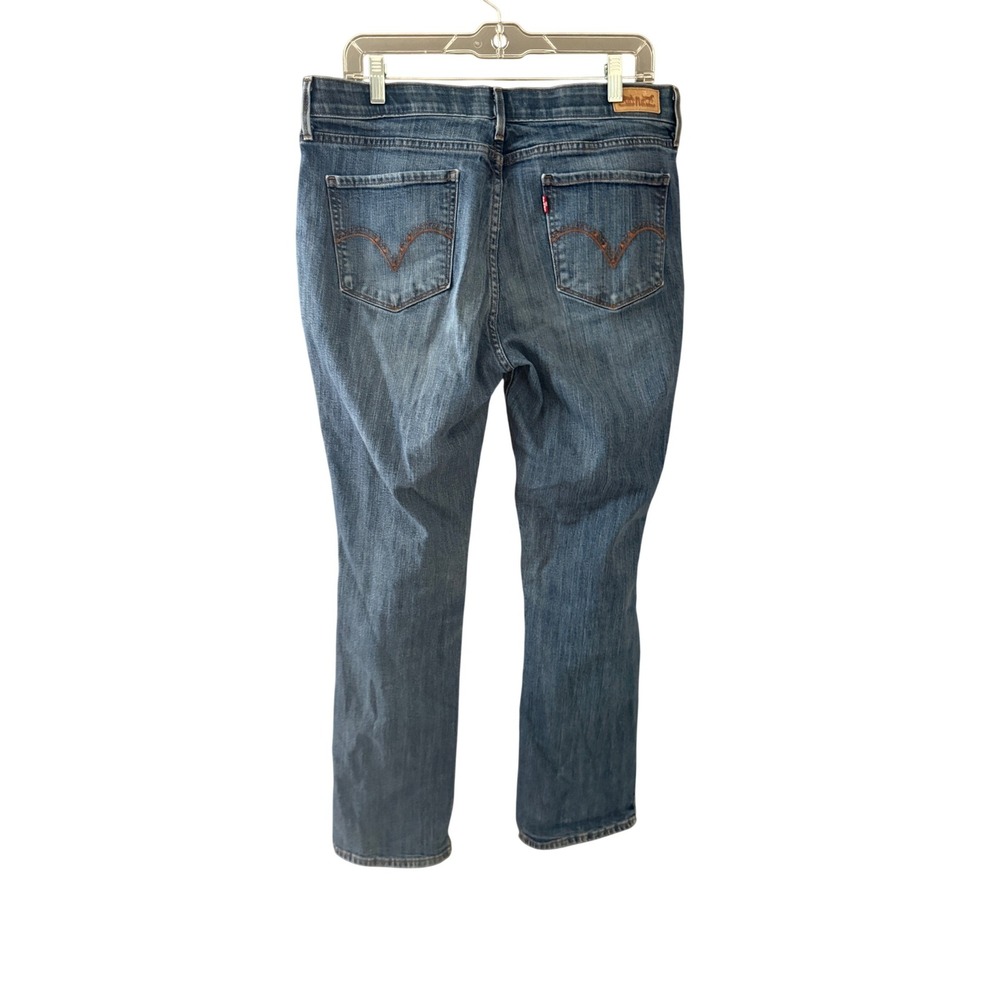 Levi's 525 Straight Leg Jeans Womens 14M W32 L32 Perfect Waist Tummy Control